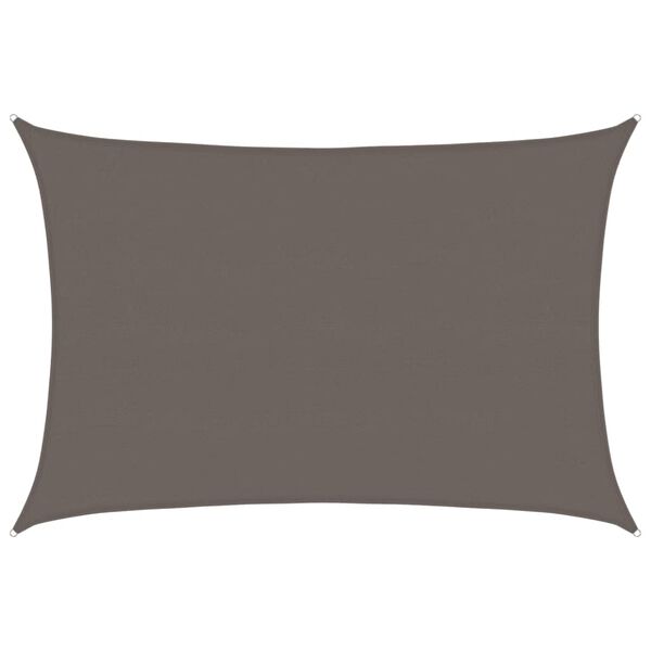 vidaXL Sonnensegel 160 g/m&sup2; Anthrazit 5x7 m HDPE