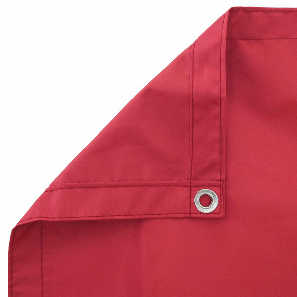 vidaXL Balkonsichtschutz Bordeauxrot 100 x 300 cm Oxford-Stoff