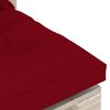 vidaXL 7-tlg. Garten-Lounge-Set aus Paletten mit Kissen Kiefernholz