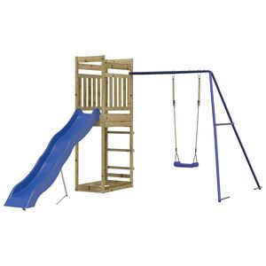 vidaXL Spielturm Impr&auml;gniertes Kiefernholz