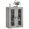 vidaXL Wandschrank Grau Sonoma 69,5x34x90 cm