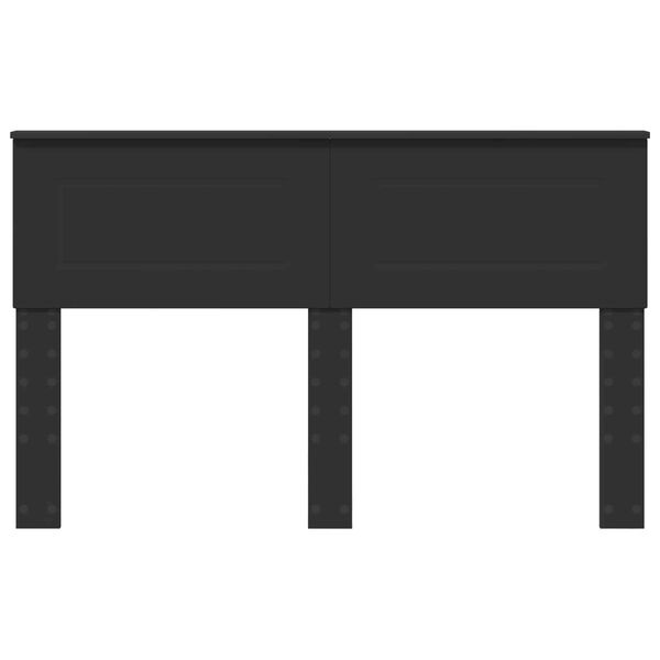 vidaXL Kopfteil Schwarz Eichen-Optik 150 cm Holzwerkstoff
