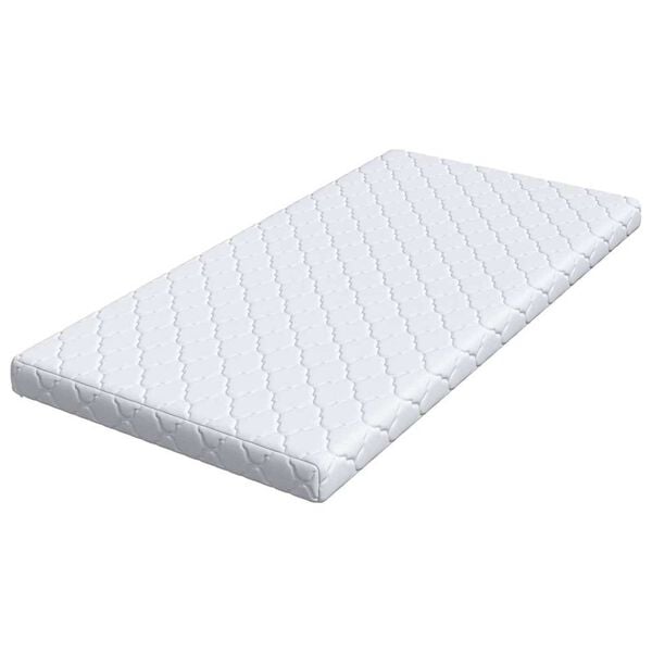 vidaXL Matratze Wei&szlig; 100 x 200 cm PU-Schaum