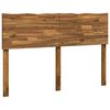 vidaXL Baumkanten-Kopfteil ROSTOCK Natur 140 cm Massivholz Akazie