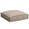 vidaXL Kissen 6 pcs Taupe 40 x 40 x 8 cm Oxford-Stoff