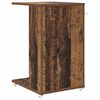 vidaXL Beistelltisch Mit Rad Altholz 40 x 35 x 60 cm Holzwerkstoff