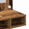vidaXL Spiegelschrank Altholz 60 x 31,5 x 62 cm Holzwerkstoff