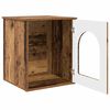 vidaXL Katzenhaus Altholz 53 x 52 x 62 cm Holzwerkstoff