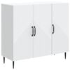 vidaXL Sideboard Wei&szlig; 89 x 34,5 x 80 cm Holzwerkstoff