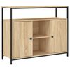vidaXL Sideboard Sonoma-Eiche 100 x 35 x 80 cm Holzwerkstoff