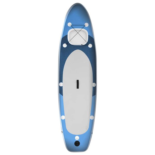 vidaXL SUP-Board-Set Aufblasbar Marineblau 330x76x10 cm