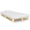 vidaXL Palettenbett Massivholz Kiefer 120&times;200 cm