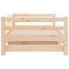 vidaXL Ausziehbares Tagesbett ohne Matratze 80x200 cm