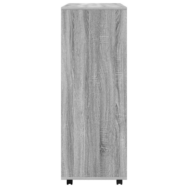 vidaXL Kleiderschrank Grau Sonoma 80x40x110 cm Holzwerkstoff