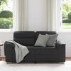 vidaXL 2-Sitzer-Sofa Schwarz 160x81x84 cm Kunstleder