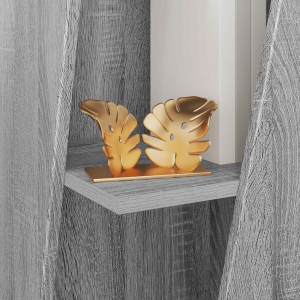 vidaXL Seitenregal Graues Sonoma 33 x 32 x 70,5 cm Holzwerkstoff