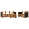 vidaXL Sofagarnituren 6 pcs Massivholz Akazie