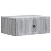 vidaXL Nachttisch Sonoma-Grau 49 x 34,5 x 20 cm Holzwerkstoff