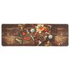 vidaXL K&uuml;chenteppich Mehrfarbig 60x180 cm Waschbar Rutschfest
