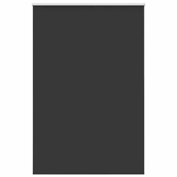 vidaXL Verdunkelungsrollo Schwarz 160x230 cm Stoffbreite 156,6 cm