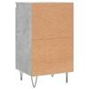 vidaXL Sideboard Betongrau 40x35x70 cm Holzwerkstoff