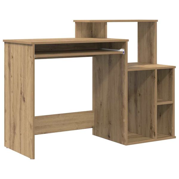 vidaXL Schreibtisch Artisan-Eiche 120,5 x 44 x 88,5 cm Holzwerkstoff