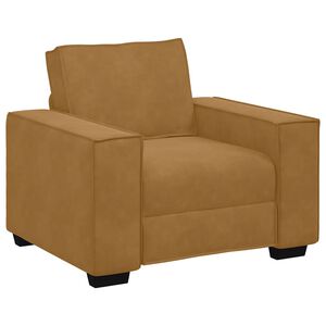 vidaXL Sessel Braun 100x78x84 cm Samt