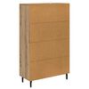 vidaXL Highboard Artisan-Eiche 69,5 x 31 x 115 cm Holzwerkstoff