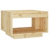 vidaXL Couchtisch 50x50x33,5 cm Massivholz Tanne