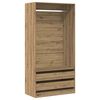 vidaXL Kleiderschrank Artisan-Eiche 100x50x200 cm Holzwerkstoff