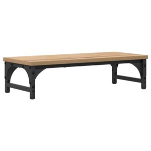 vidaXL Monitor Halterung Artisan-Eiche 55 x 23 x 14 cm Holzwerkstoff