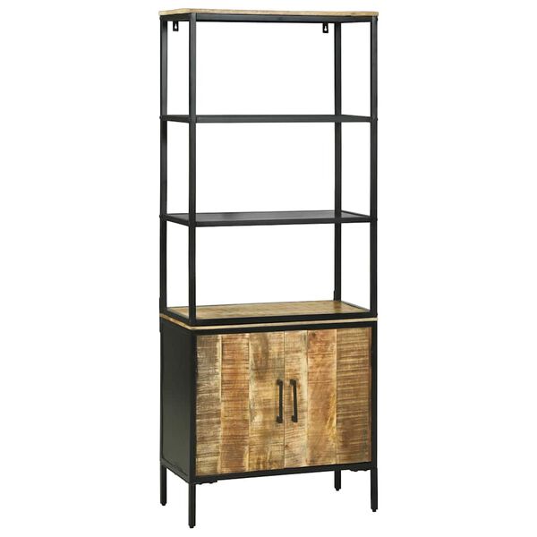 vidaXL Hochboard Braun 70 x 35 x 180 cm Massivholz Mango