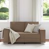 vidaXL Sofa 120cm Cappuccino Stoff