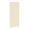 vidaXL Plissee Creme 95x200 cm Stoffbreite 94,4 cm Polyester