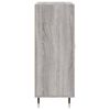 vidaXL Sideboard Grau Sonoma 69,5x34x90 cm Holzwerkstoff