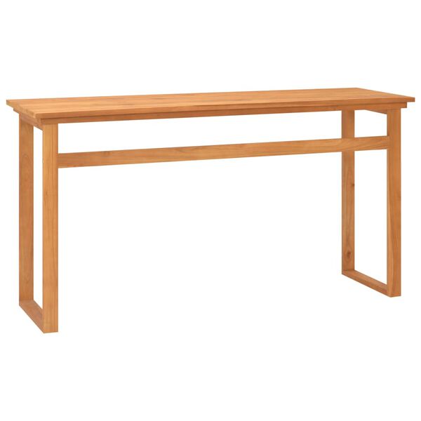 vidaXL Schreibtisch 120x45x75 cm Massivholz Teak