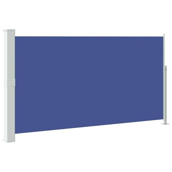 vidaXL Ausziehbare Seitenmarkise 170&times;300 cm Blau
