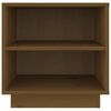 vidaXL Nachttisch Honigbraun 40x34x40 cm Massivholz Kiefer