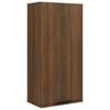 vidaXL Wand-Badschrank Braun Eichen-Optik 32x20x67 cm