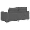 vidaXL Zweisitzer-Sofa Dunkelgrau 160x77x82 cm Cordstoff