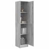 vidaXL Highboard Grau Sonoma 35 x 39 x 168 cm Holzwerkstoff