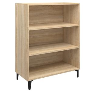 vidaXL Sideboard Sonoma-Eiche 69,5x32,5x90 cm Holzwerkstoff