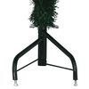 vidaXL K&uuml;nstlicher Eck-Weihnachtsbaum Gr&uuml;n 240 cm PVC