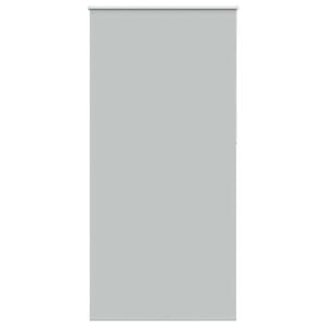 vidaXL Verdunkelungsrollo Hellgrau 115x210cm Stoffbreite 110,7cm
