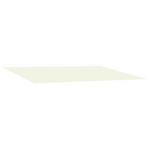vidaXL Markisenersatzstoff Creme 350 x 250 cm Polyester