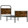 vidaXL Bettgestell ohne Matratze 80x200 cm Sonoma-Eiche Holzwerkstoff