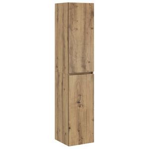 vidaXL Wandmontierter Badezimmerschrank Artisan-Eiche