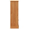 vidaXL Badezimmerschrank VIGO Braun und Honigbraun 37 x 34 x 110 cm