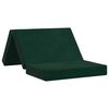 vidaXL Klappsofa Bett 100 x 67 x 45 cm Dunkelgr&uuml;n