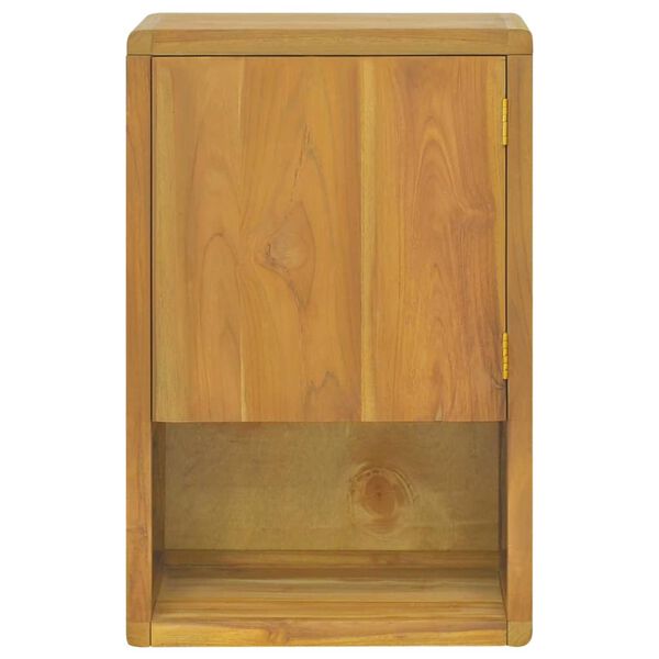 vidaXL Wand-Badschrank 45x30x70 cm Massivholz Teak